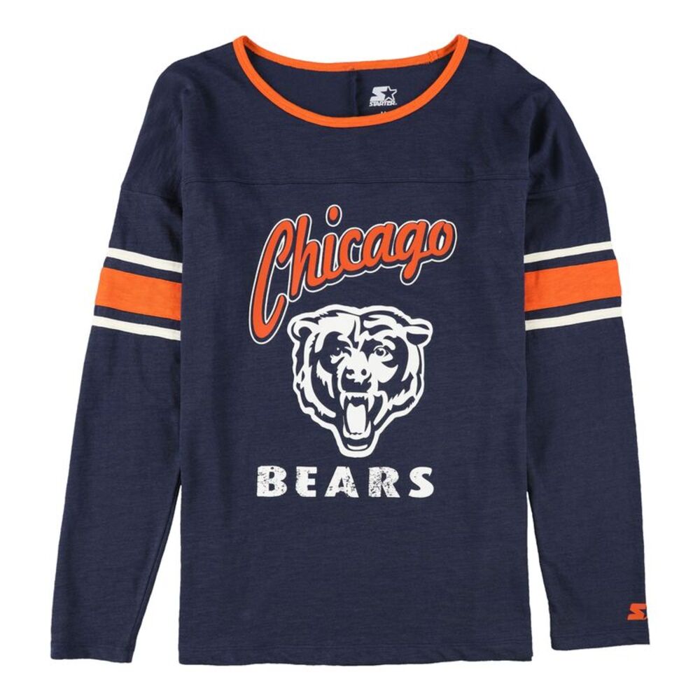 STARTER Womens Chicago Bears Graphic T-Shirt, NWT
